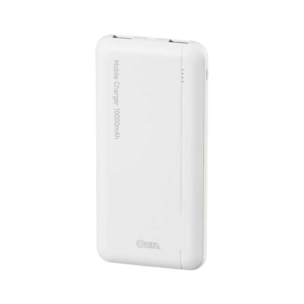 オーム電機 モバイルチャージャー10000mAh １００００ｍＡｈ