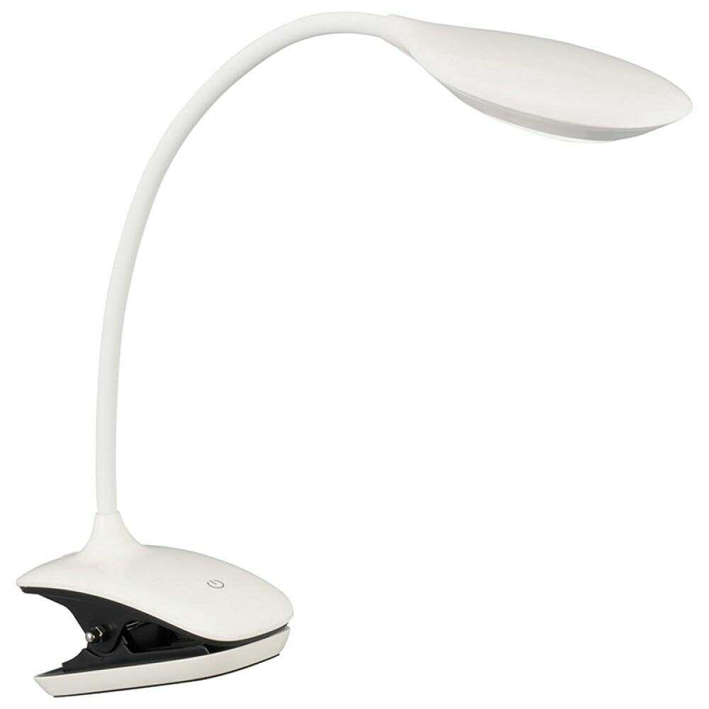 オーム電機 クリップライト コードレス充電式 昼白色 1個