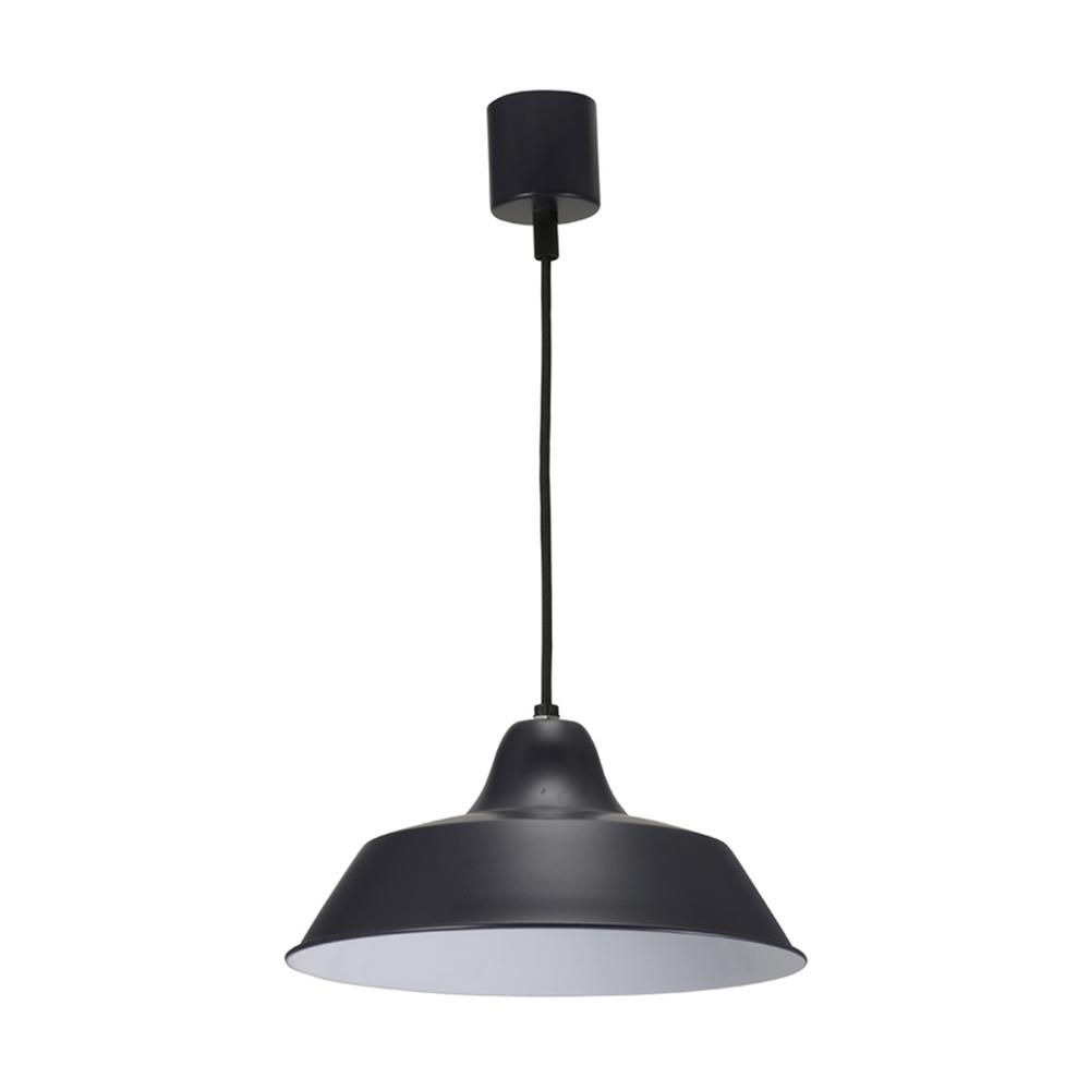オーム電機 ペンダントライト ブラック