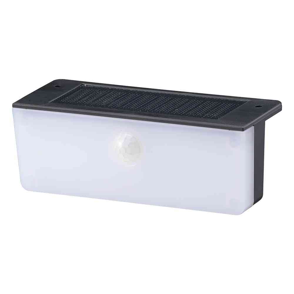 オーム電機 LEDセンサーウォールライト ソーラー 100ルーメン 1個