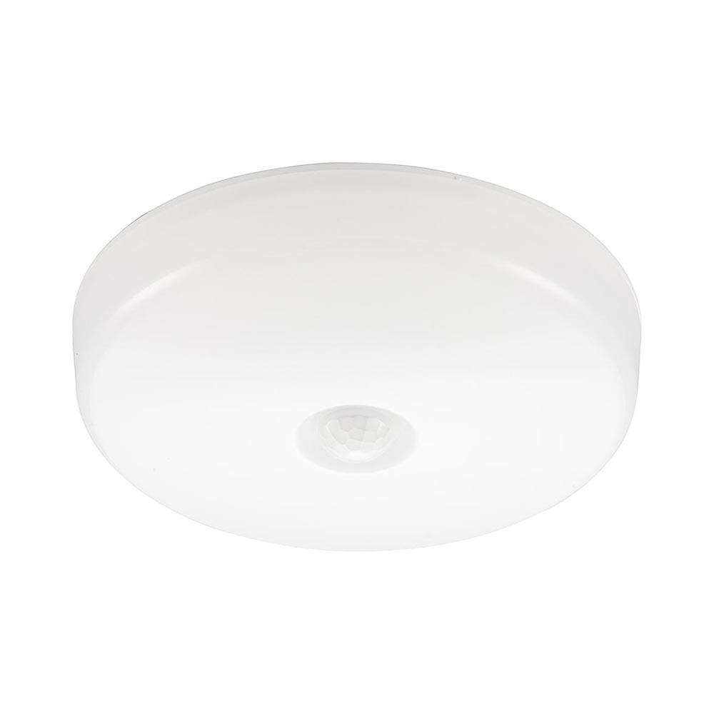 オーム電機 LEDミニシーリングライト センサー60形 昼光色