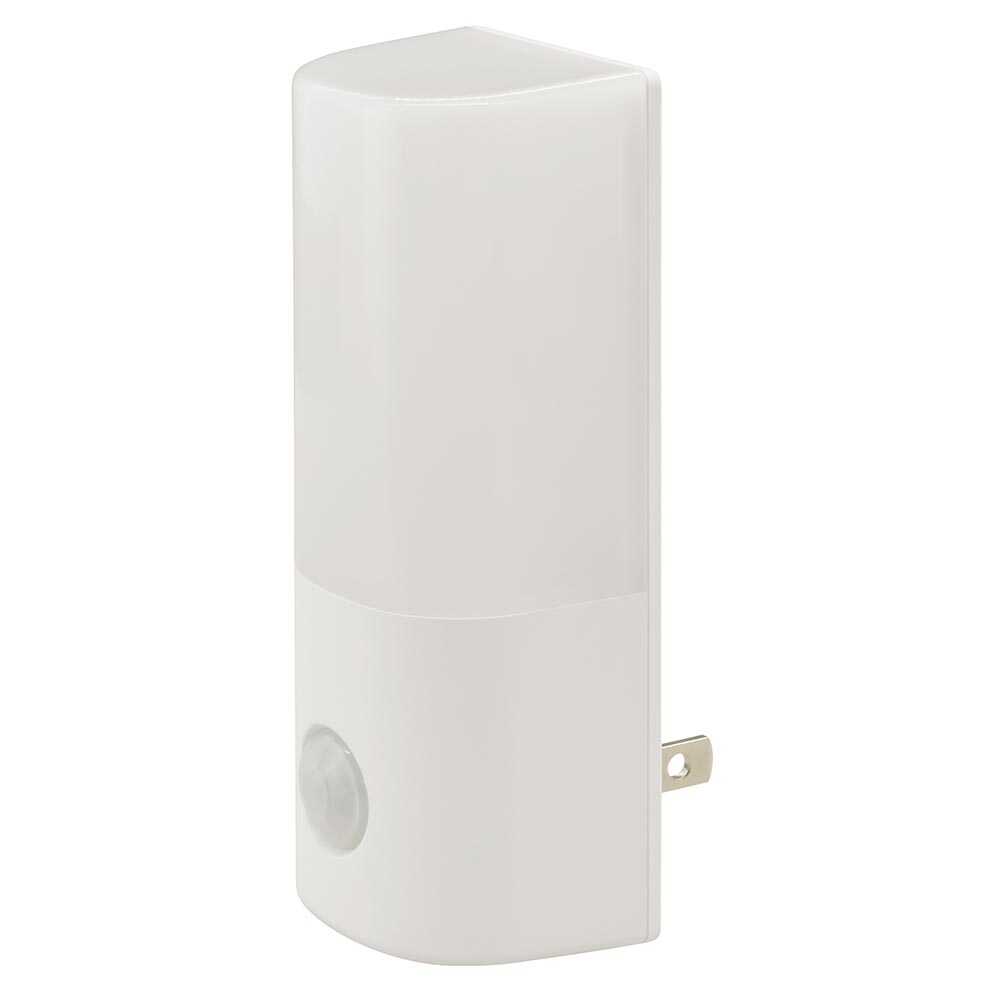 オーム電機 明暗・人感センサー式ナイトライト 昼白色