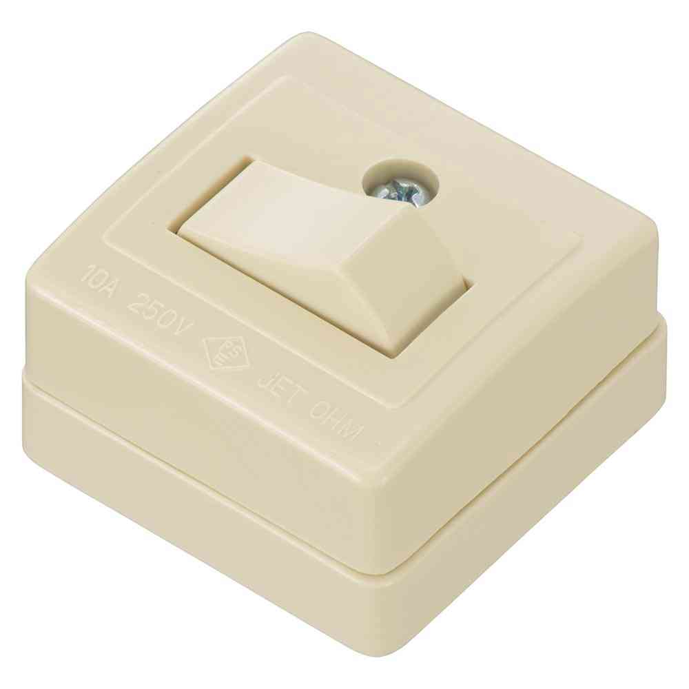 オーム電機 角型タンブラスイッチ3路