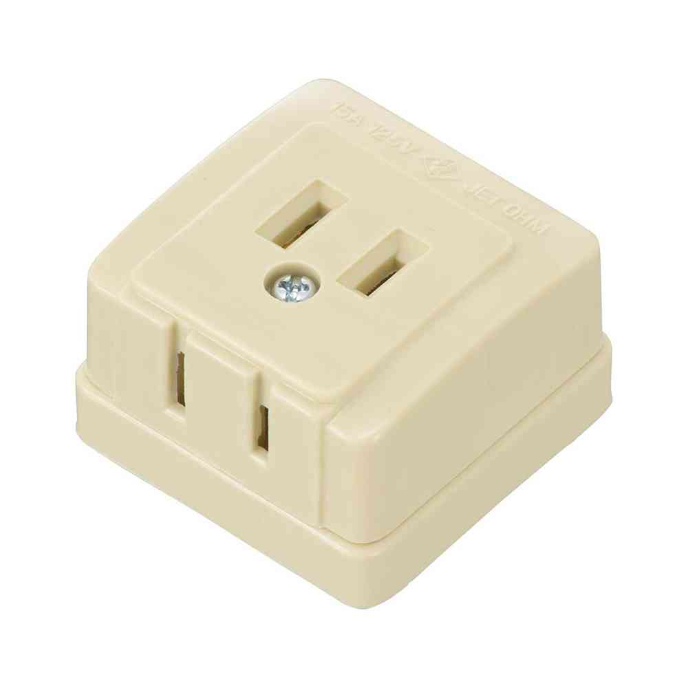 オーム電機 L型2口コンセント