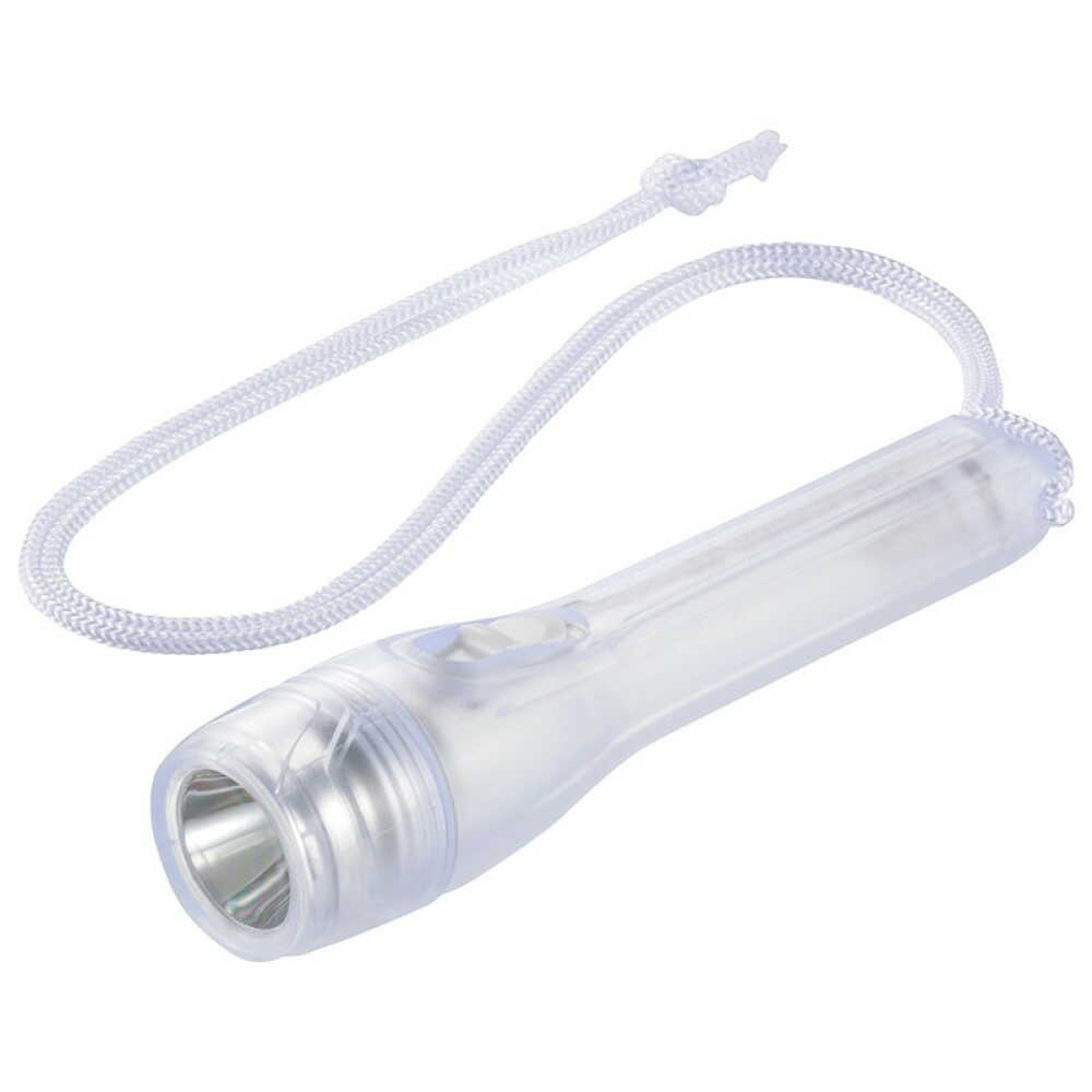 オーム電機 LED懐中ライト ホワイト