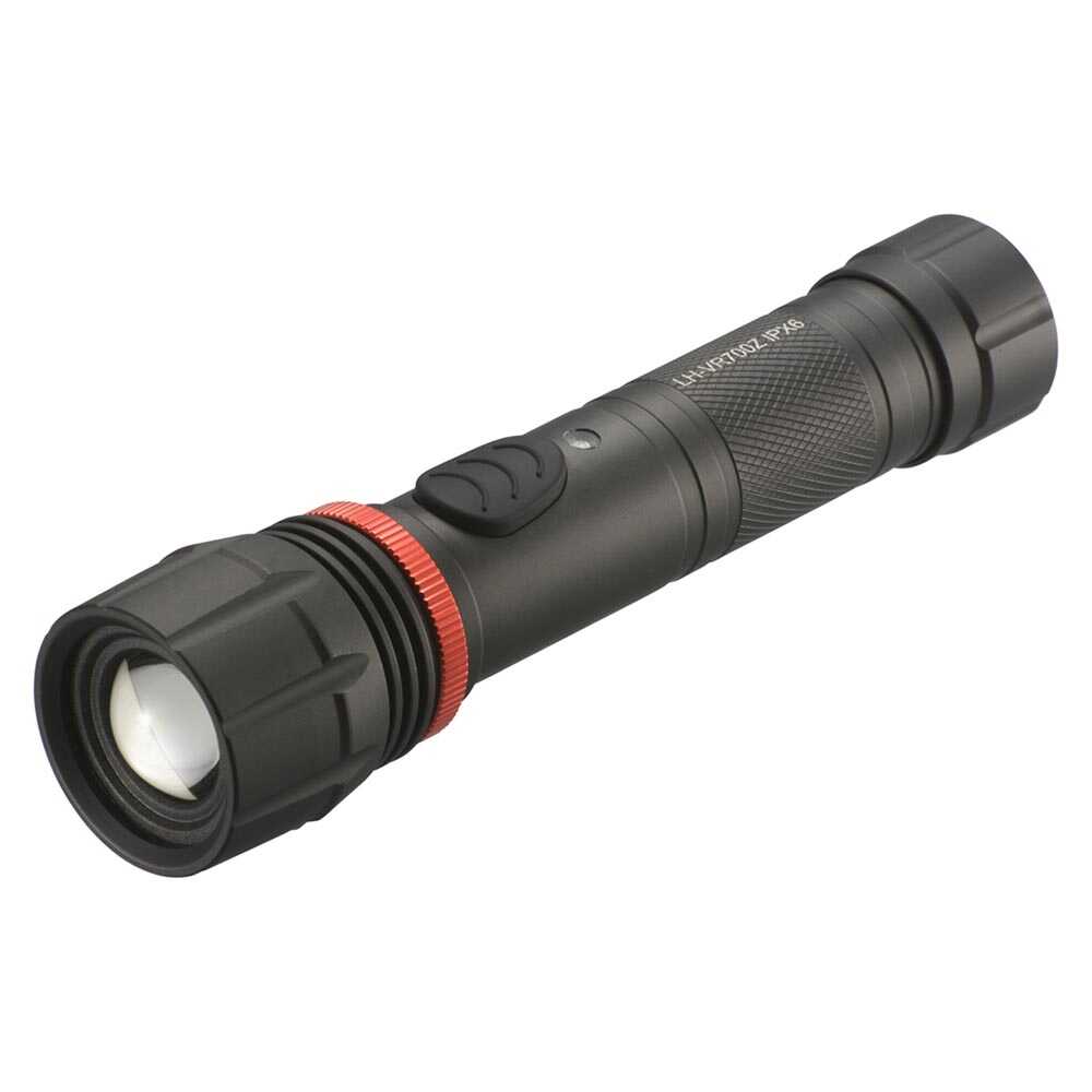 オーム電機 LEDフラッシュライト 700ルーメン LH-VR700Z-K