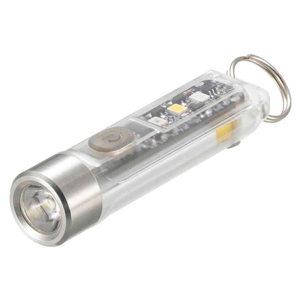 オーム電機 USB充電式LEDミニマルチライト UVライト付属 1個