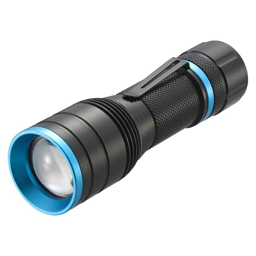 オーム電機 クリップ付きズームライト LHA-PZ48A7