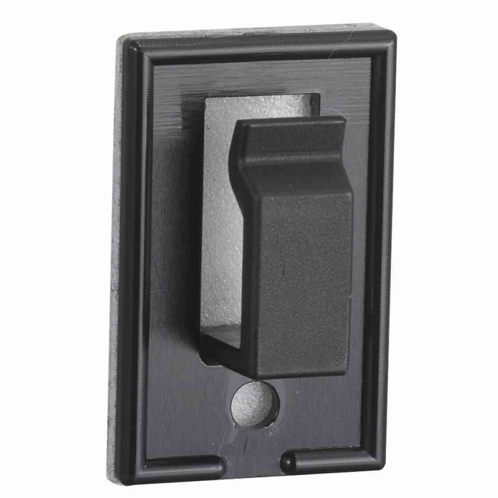 オーム電機 絶縁コードクリップ 27K ブラック 09-1924 8個入