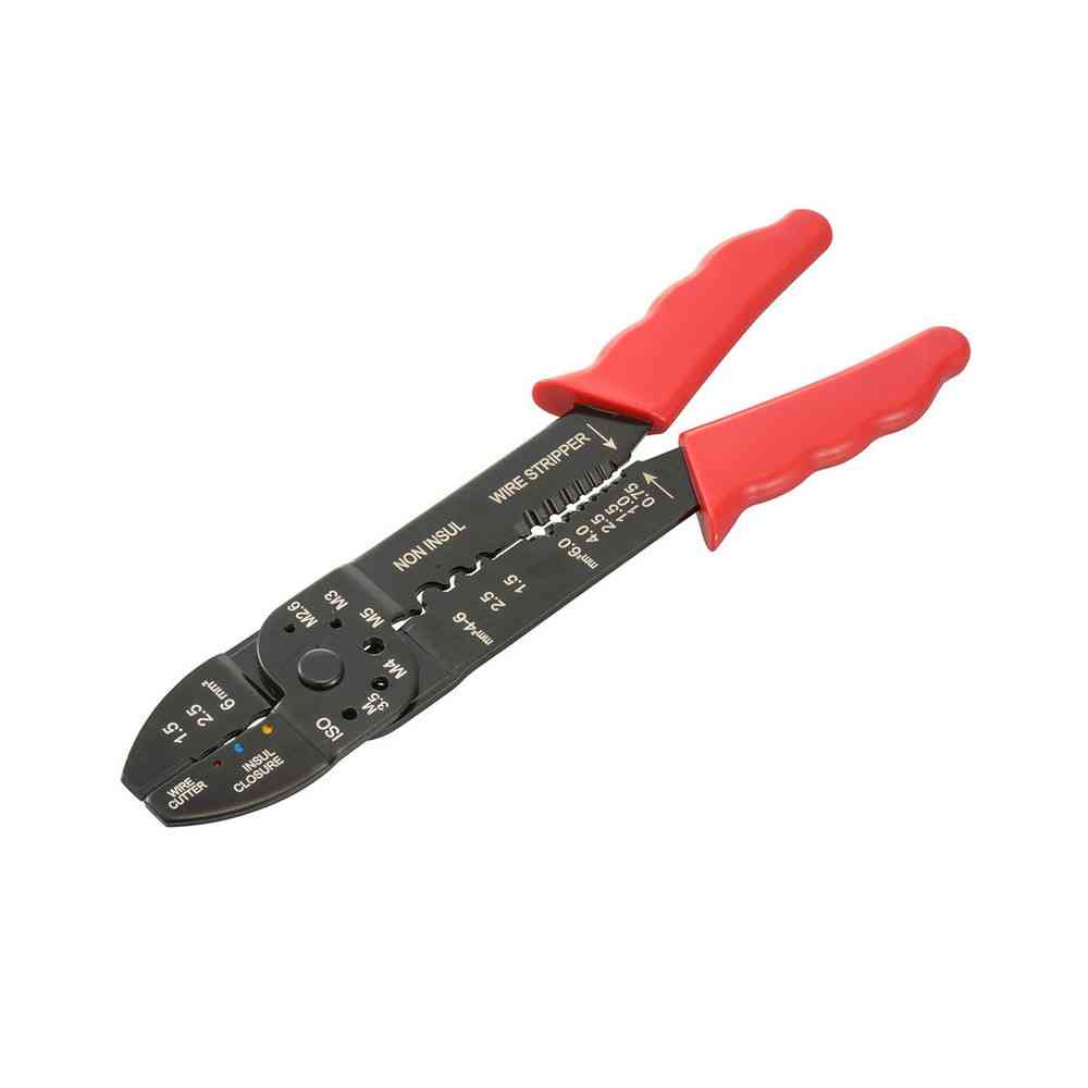 オーム電機 電工ペンチ 絶縁裸端子用