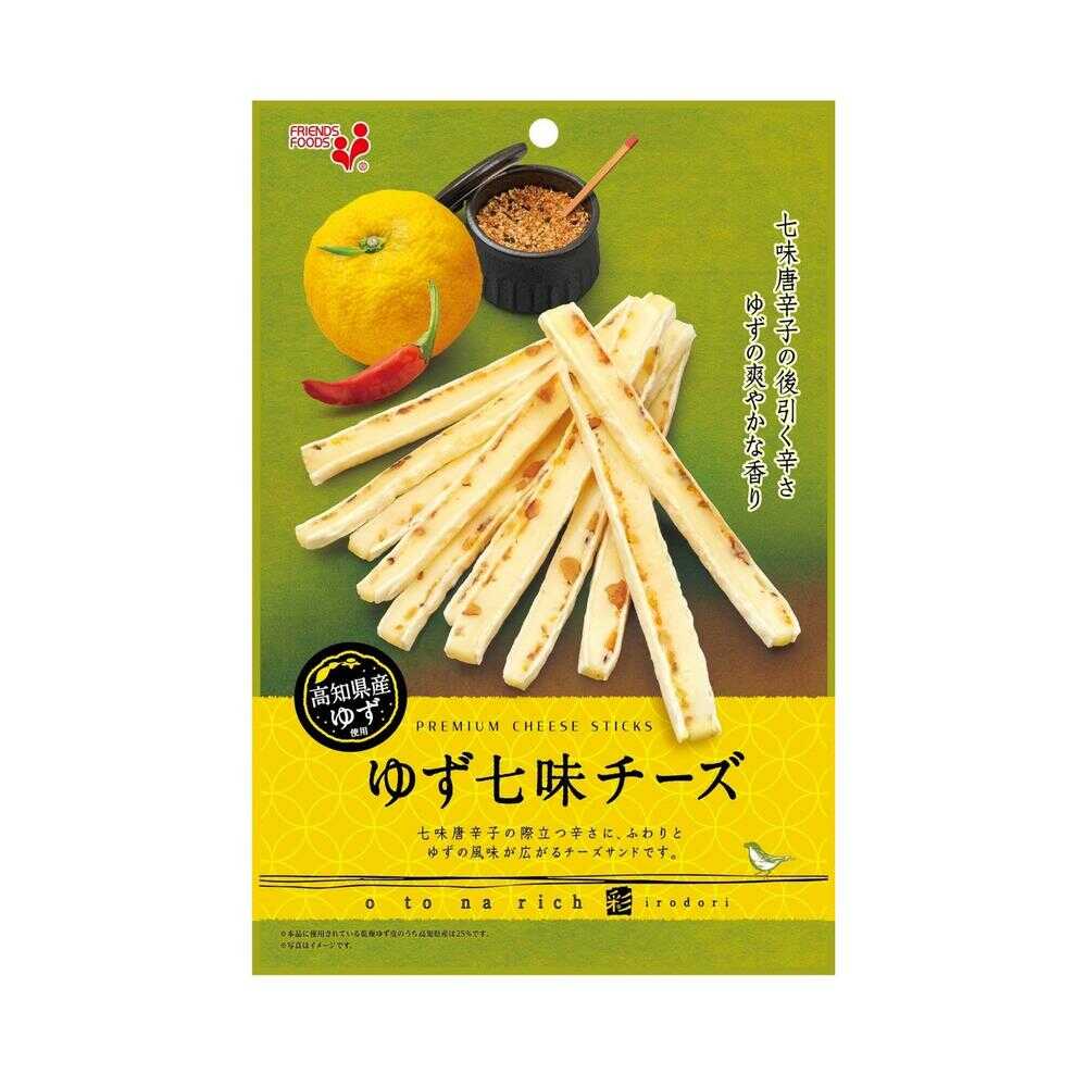 ◆井上食品 otona rich 彩 ゆず七味チーズ 1袋   [10個セット]