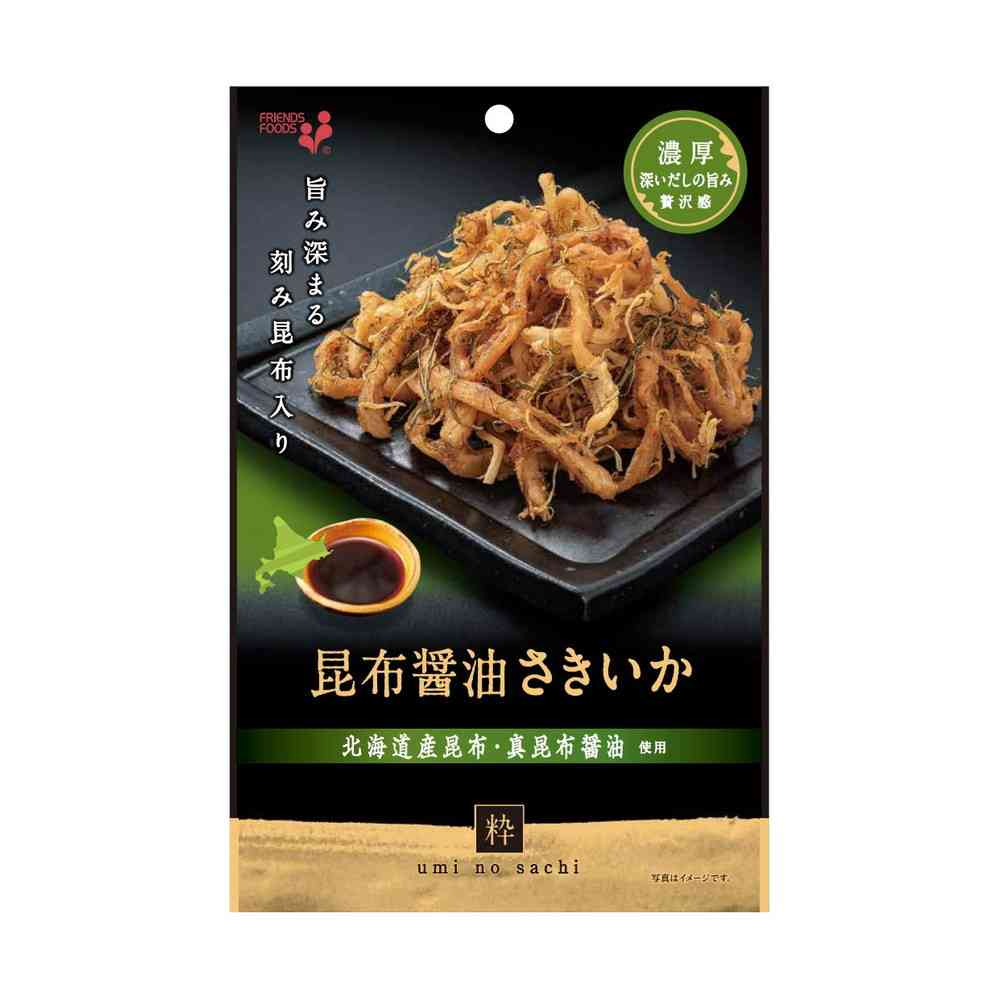 ◆井上食品 昆布醤油 さきいか 33g   [10個セット]