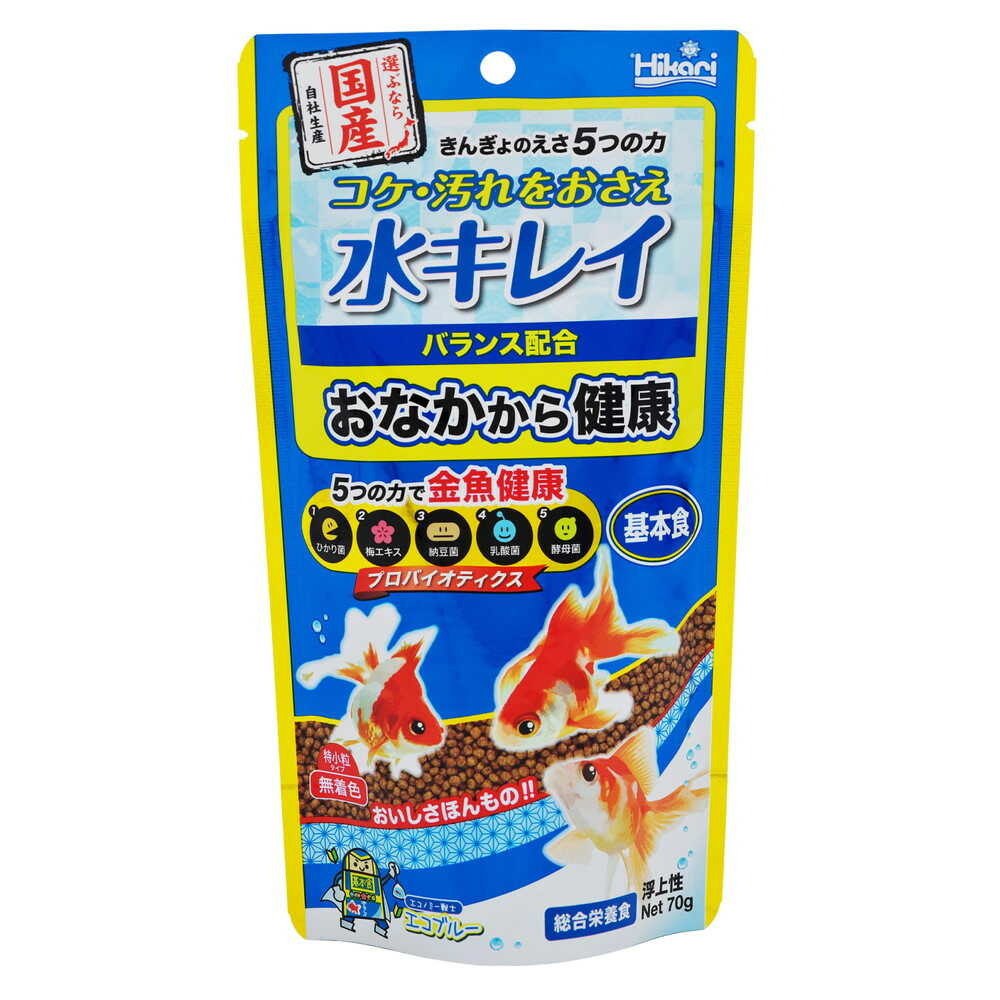キョーリン きんぎょのえさ5つの力 基本食 70g