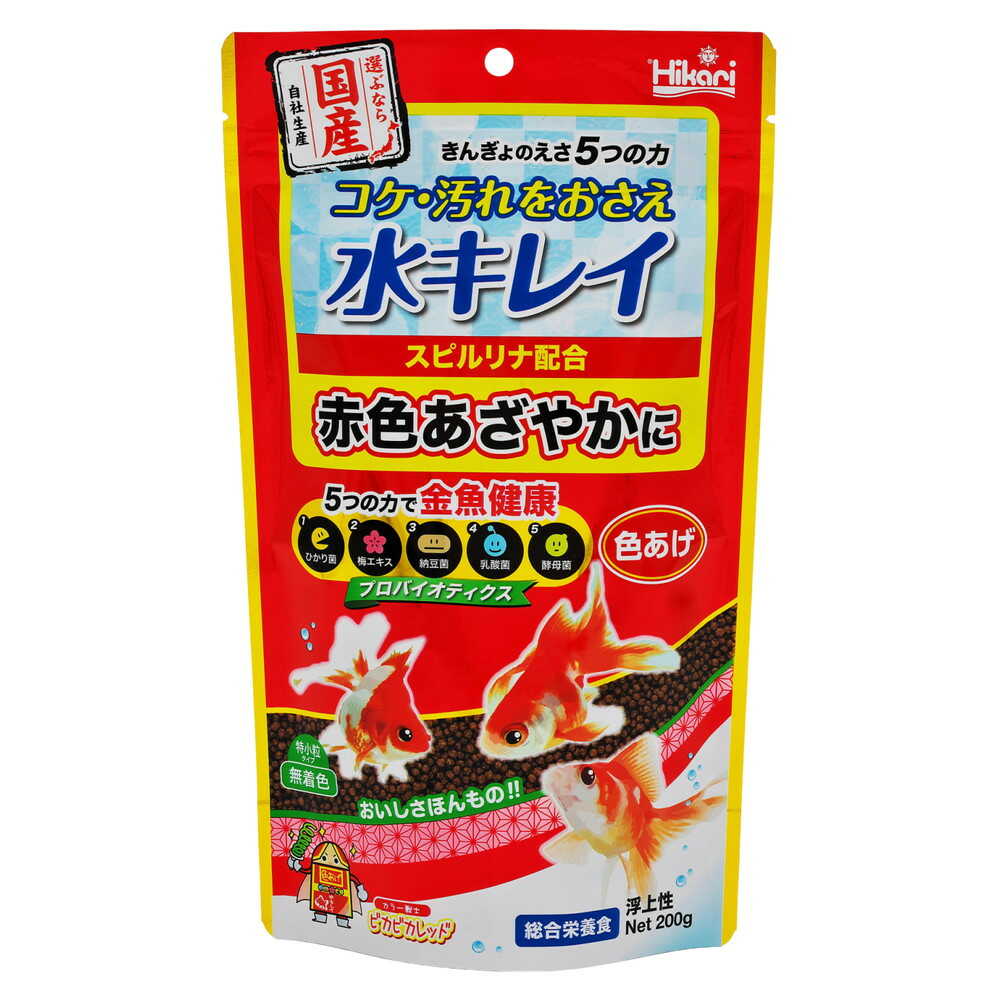 キョーリン きんぎょのえさ5つの力 色あげ 200g
