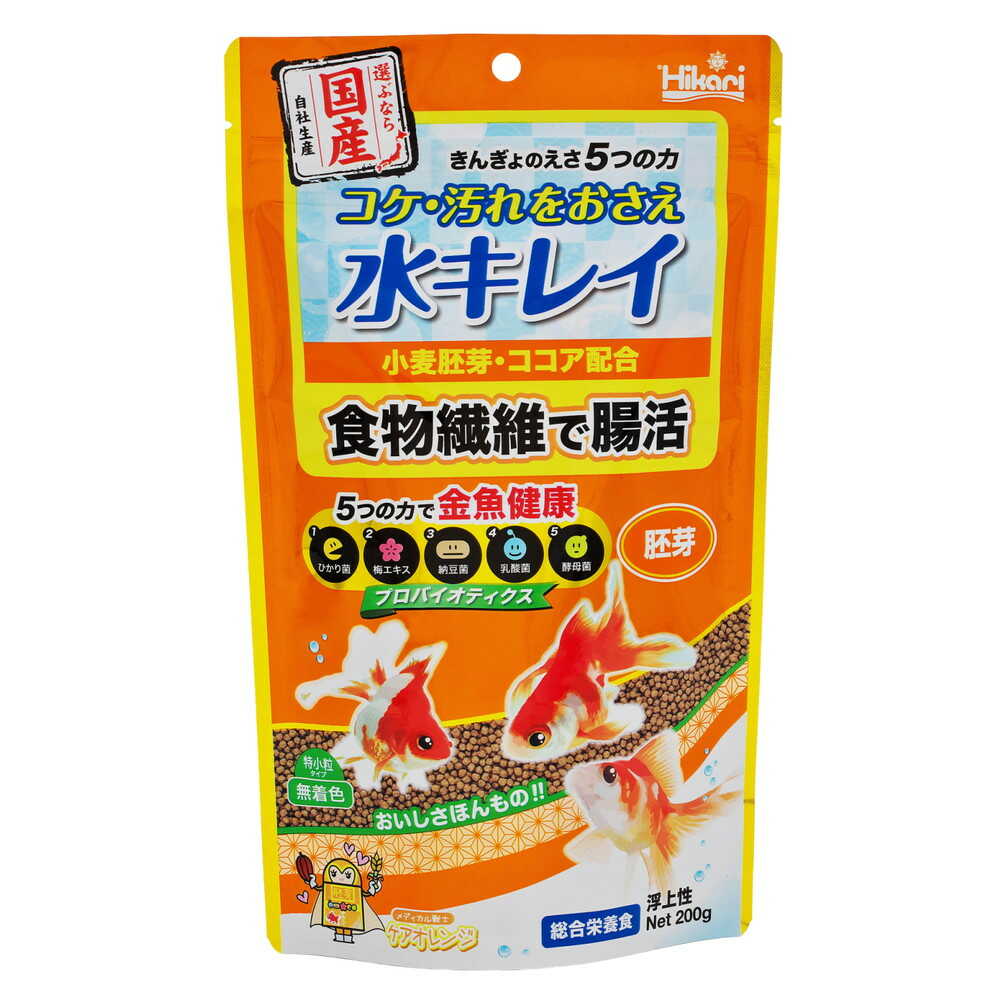キョーリン きんぎょのえさ5つの力 胚芽 200g