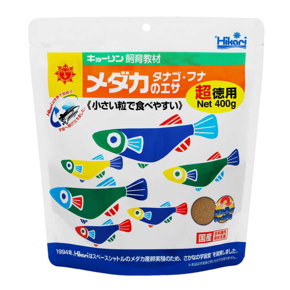 キョーリン メダカのエサ 超徳用 400g