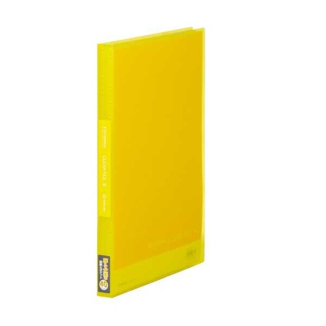 シンプリ‐ズクリア‐ファイル（透明）40P 黄