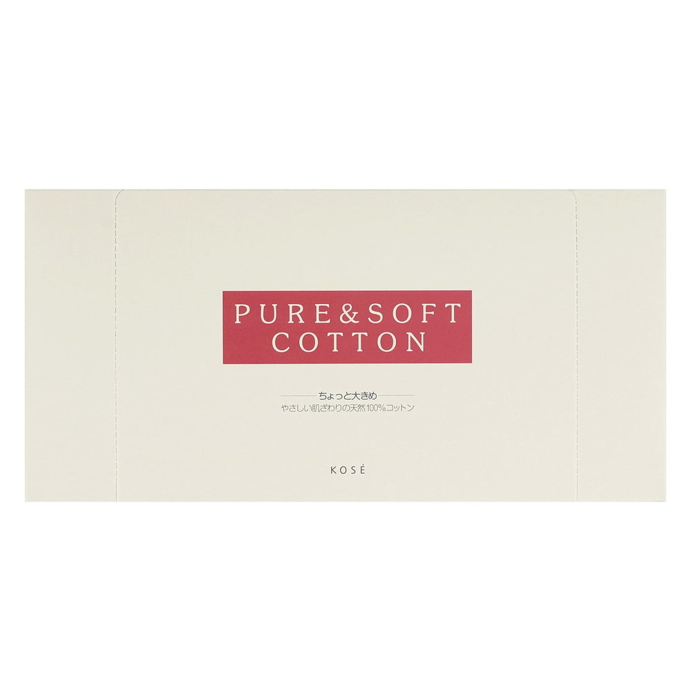 コーセー ピュア＆ソフトコットン 128枚入