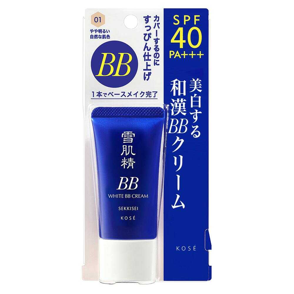 コーセー 雪肌精 ホワイトBBクリーム01 やや明るい自然な肌色 30g