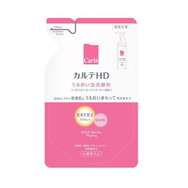 【医薬部外品】コーセー カルテHD モイスチュア ウォッシングフォーム  詰め替え   130ml