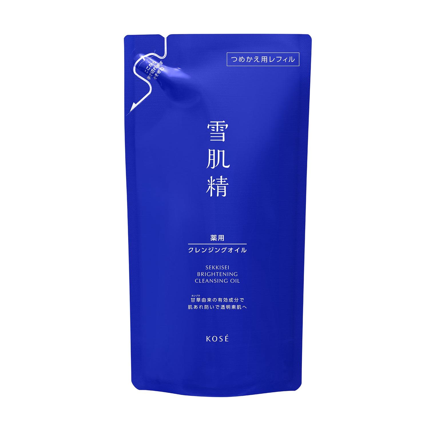 【医薬部外品】コーセー 薬用雪肌精 ブライトニング クレンジング オイル つめかえ用 レフィル 135mL