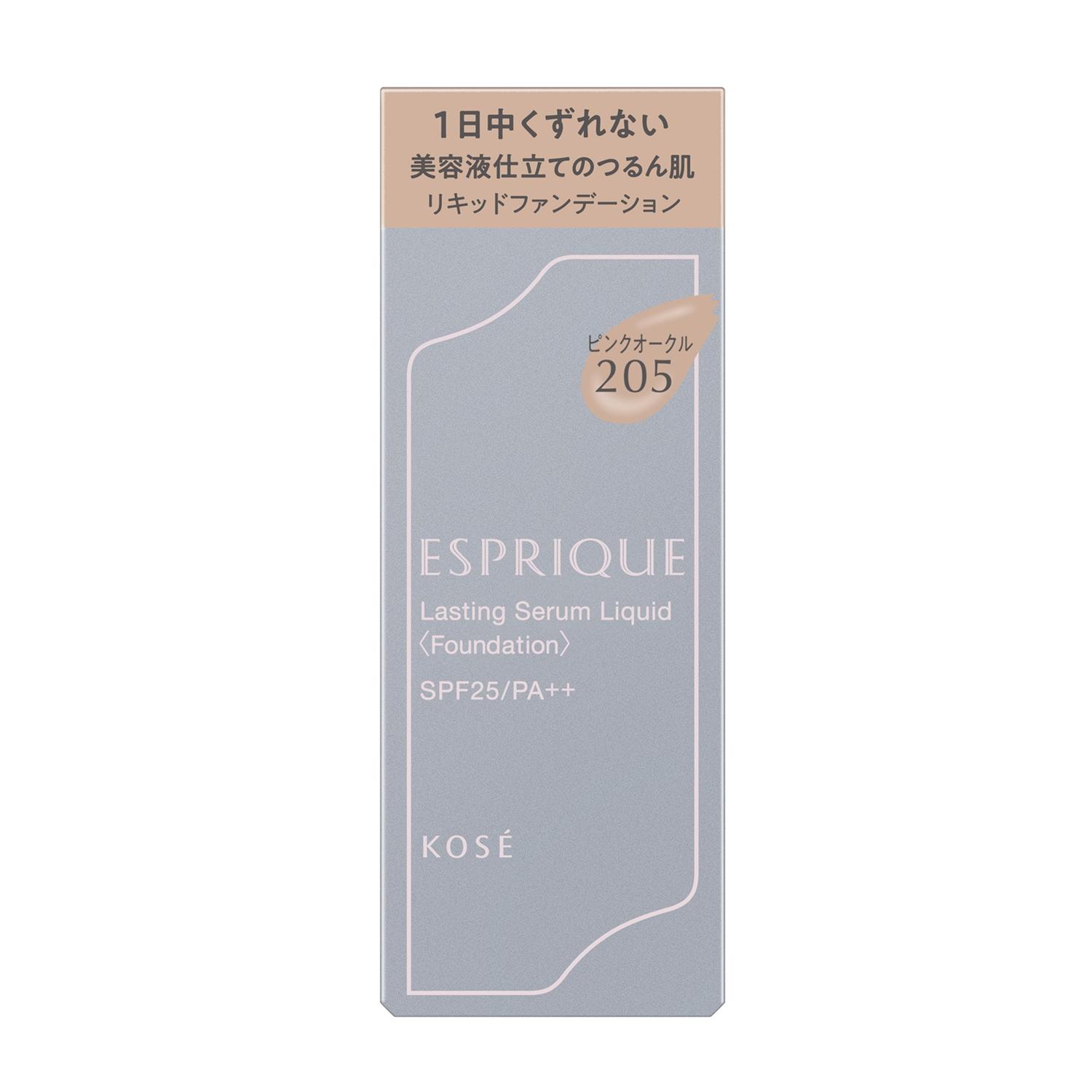 コーセー エスプリーク ラスティングセラム リキッド ＃205 ピンクオークル 30g