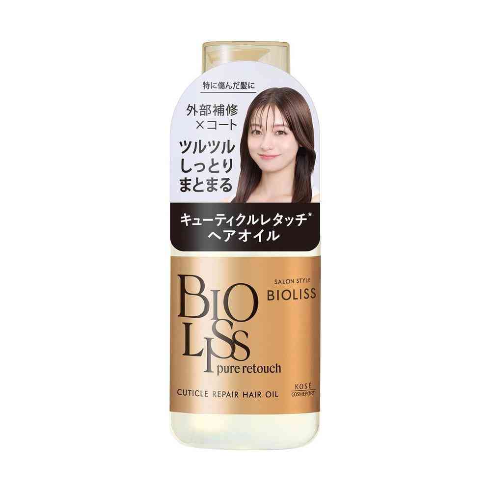 コーセー ビオリス ピュアレタッチ キューティクル レタッチ ヘアオイル 80ml   [3個セット]