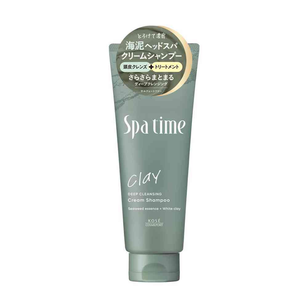 コーセーコスメポート スパタイム クリームシャンプー ディープクレンジング 250g