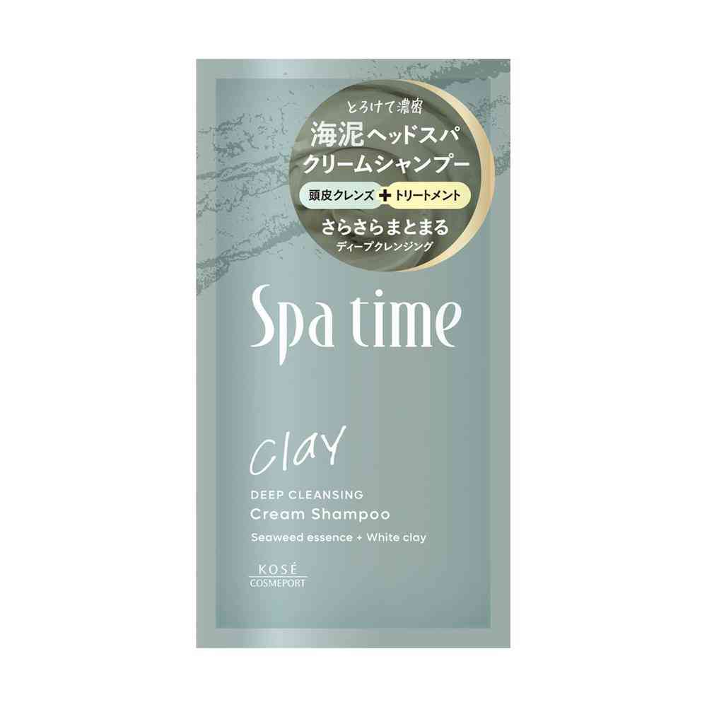 コーセーコスメポート スパタイム クリームシャンプー ディープクレンジング トライアルサイズ 30g