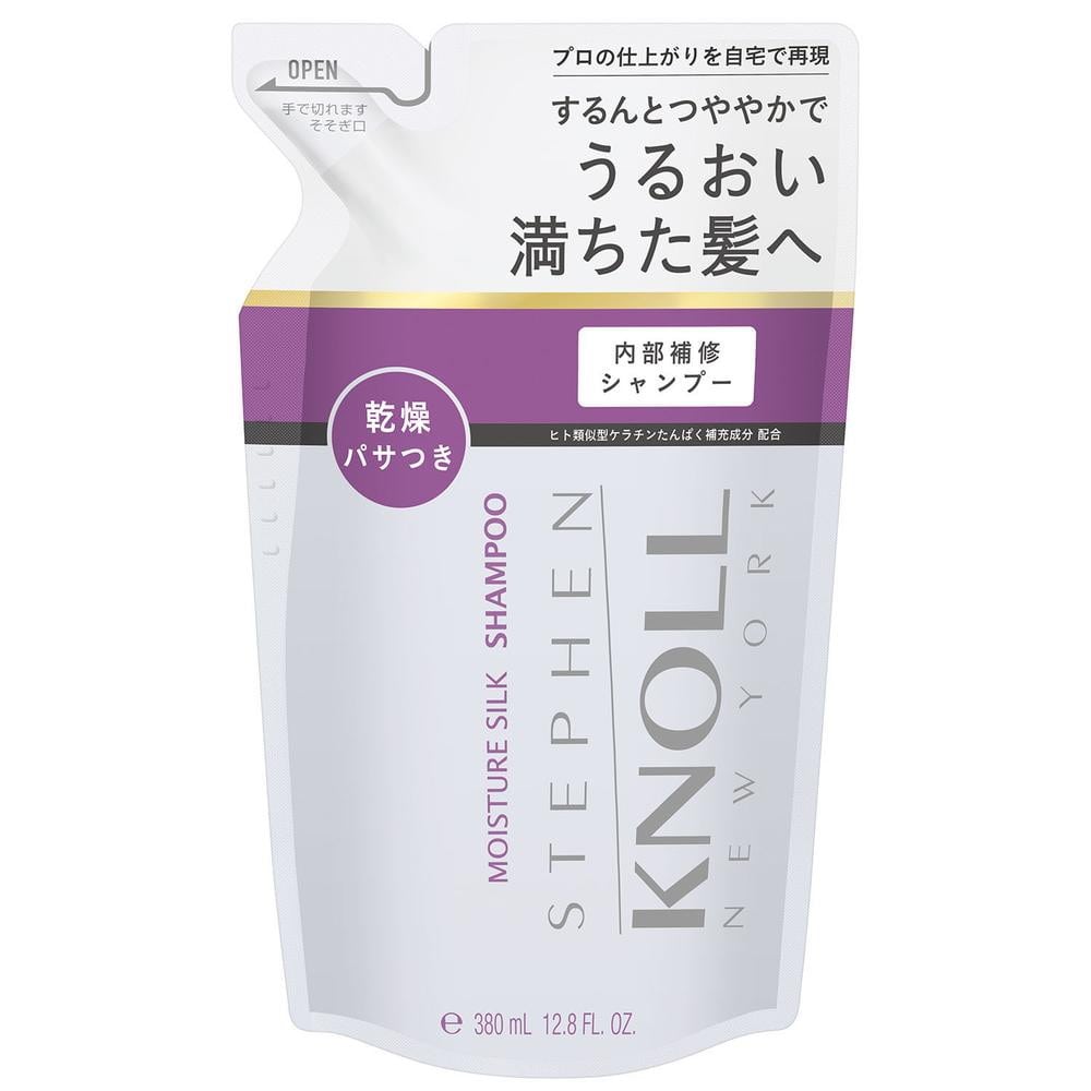 コーセー スティーブンノル モイスチュア シルク シャンプー（詰め替え用） 380mL