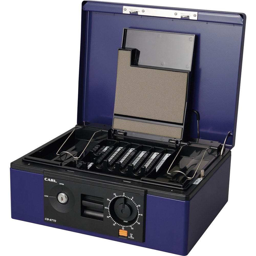 手提げ金庫 キャッシュボックス CB-8770 CB8770 メーカー直送 ▼返品・キャンセル不可[他商品との同時購入不可]