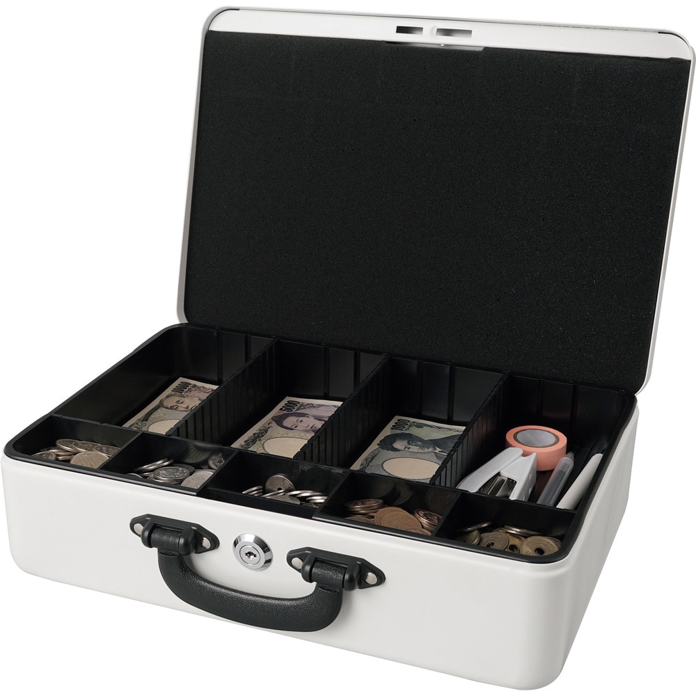 手提げ金庫 そとレジ A4サイズ MR2700 メーカー直送 ▼返品・キャンセル不可[他商品との同時購入不可]