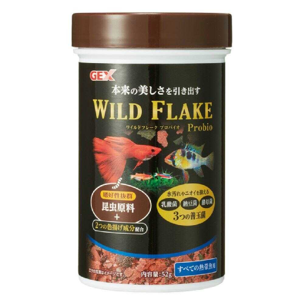 ジェックス ワイルドフレークプロバイオ 52g