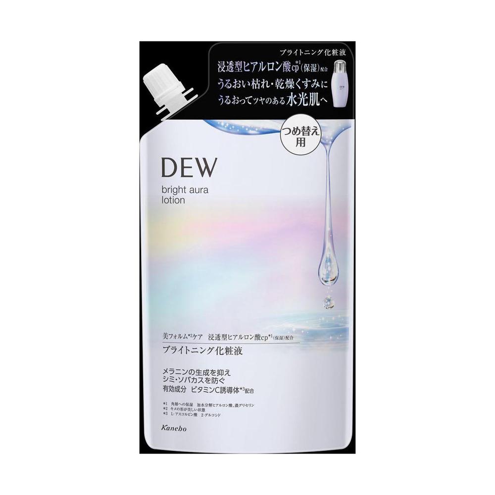[医薬部外品]カネボウ DEW デュウ ブライトオーラローション  レフィル  160ml