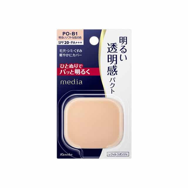 カネボウ メディア ブライトアップパクト PO-B1
