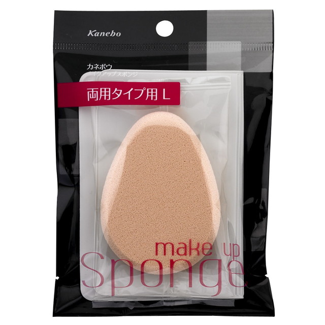 カネボウ メイクアップスポンジ 両用タイプ用 L