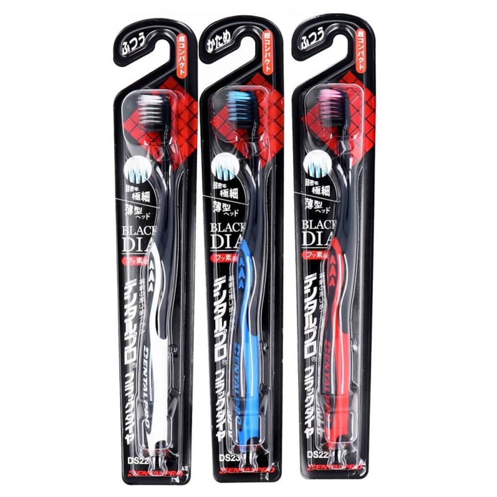 デンタルプロ ブラックダイヤ超極細毛超コンパクト ふつう 1本入○色の選択不可