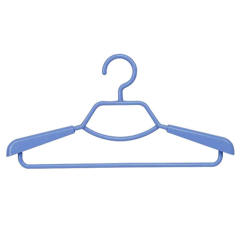 シンコハンガー F-Fit 形態安定シャツ用ハンガー スカイブルー