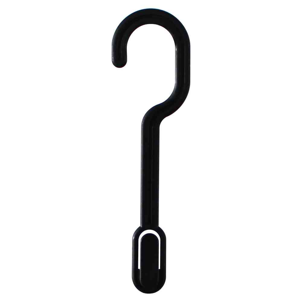 シンコハンガー ベストライン Wスペースフック5本組 ブラック