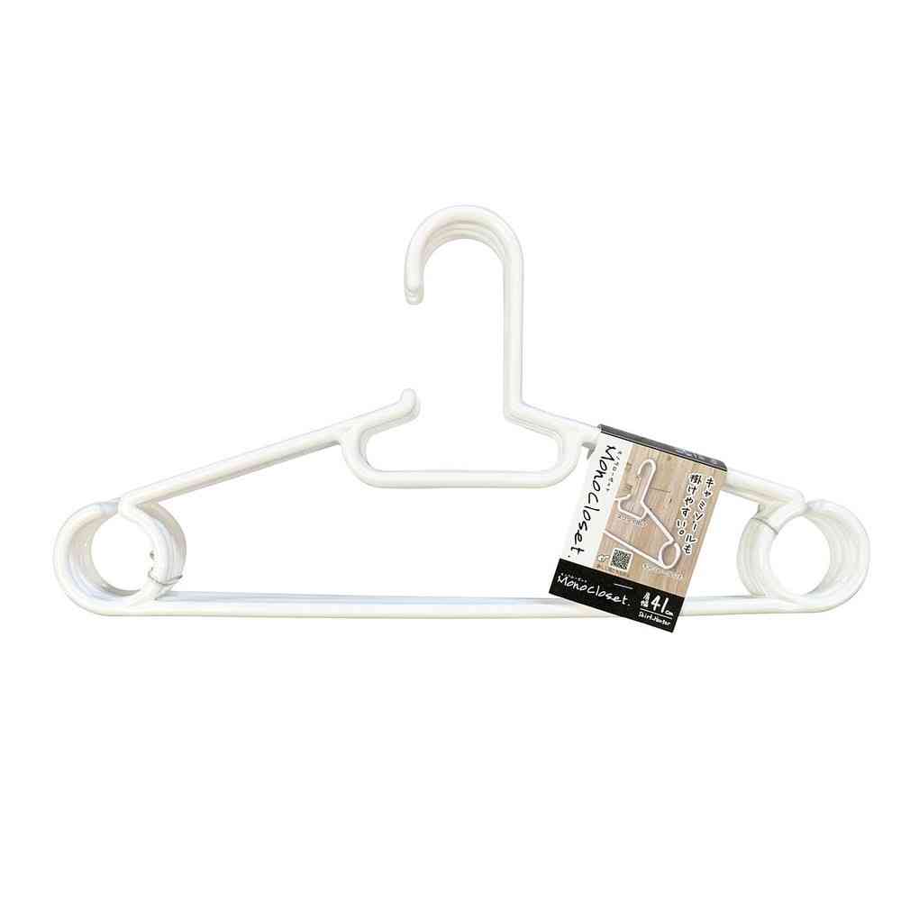 シンコハンガー モノクローゼット シャツハンガースマート ホワイト
