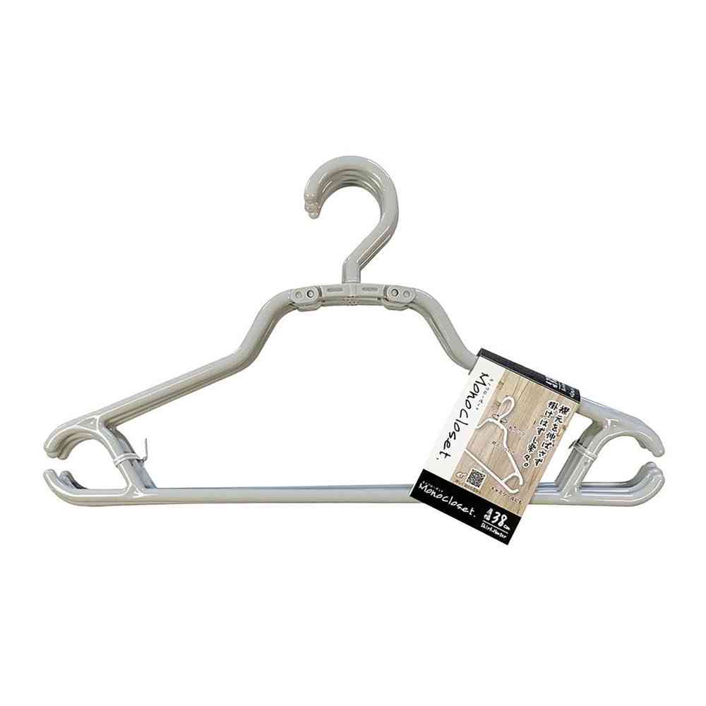 シンコハンガー モノクローゼット シャツハンガースピーディー グレー