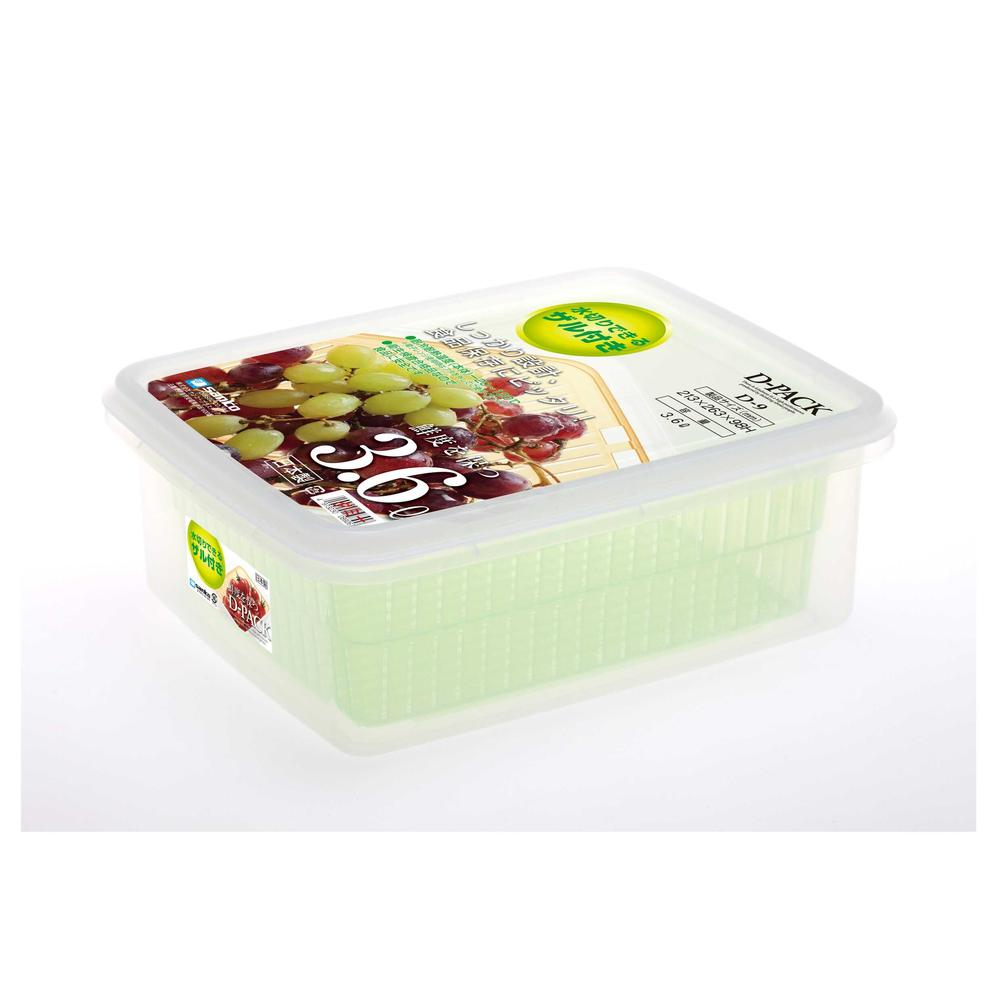 サンコープラスチック ザル付Dパック D‐9 本体1・ザル1・蓋1