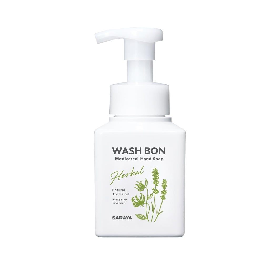 【医薬部外品】サラヤ ウォシュボン ハーバル薬用ハンドソープ 本体 310ml