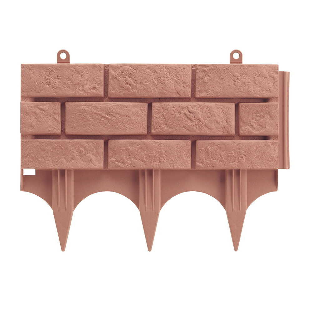 リッチェル 土留めレンガ調 ブラウン