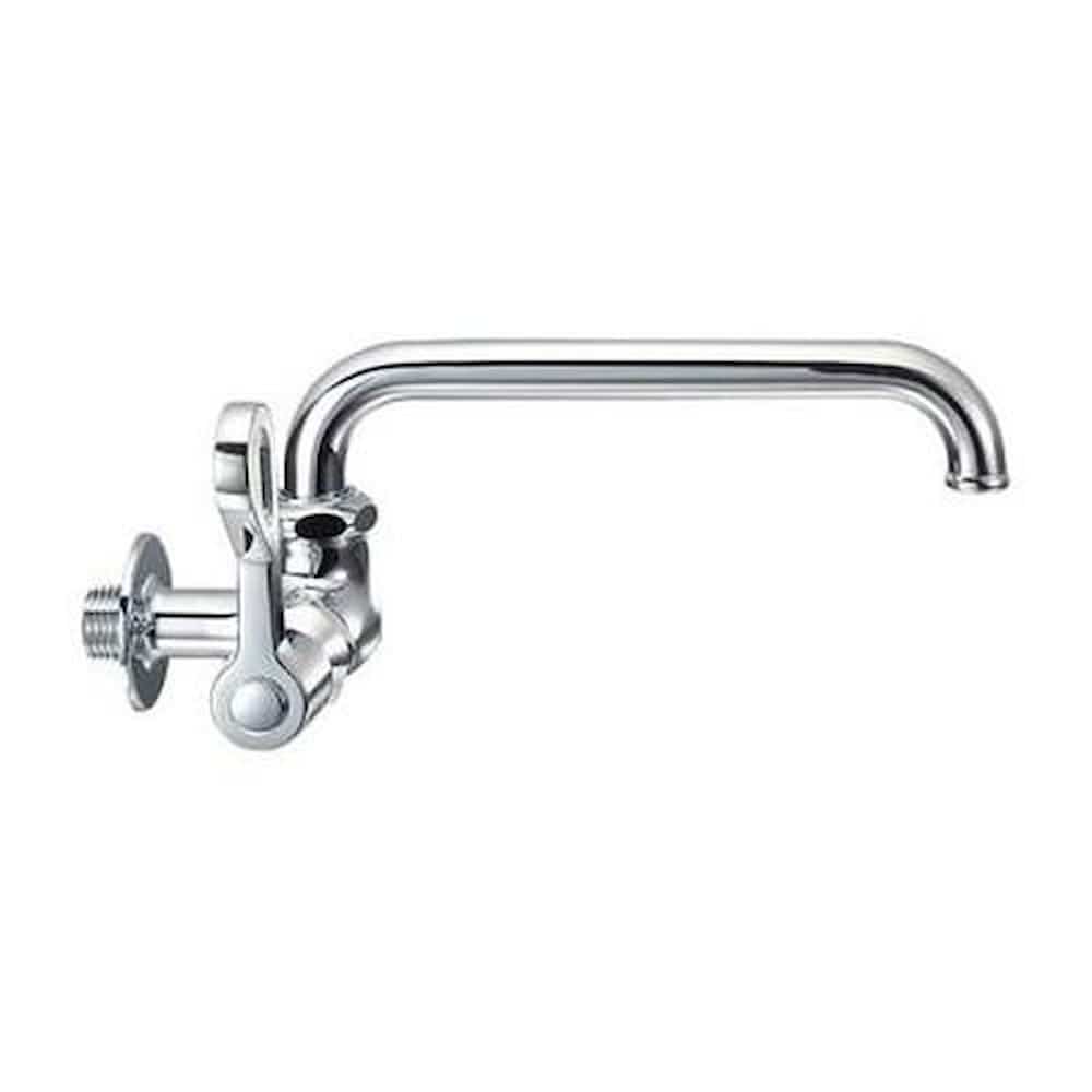 SANEI 厨房用横形自在水栓(左ハンドル) 共用形 A2310L-13 【直送品】 返品・キャンセル・他商品と同時購入は不可