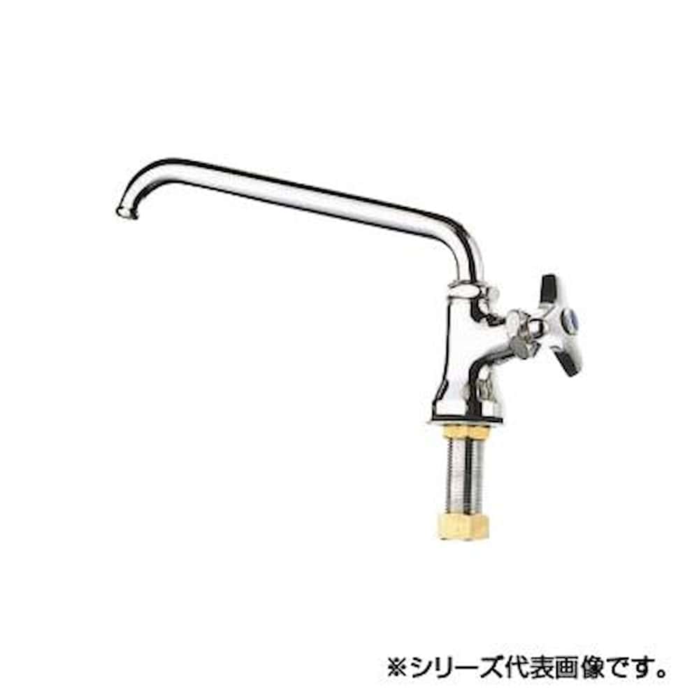 三栄 SANEI 立形上向自在水栓 A57J-13 【直送品】 返品・キャンセル・他商品と同時購入は不可