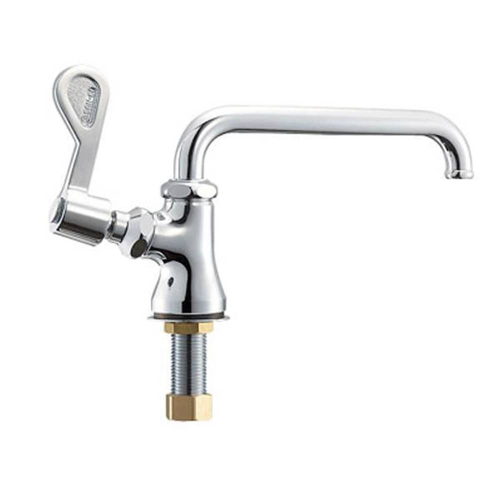 SANEI 厨房用立形自在水栓(左ハンドル) 共用形 A5310L-13 【直送品】 返品・キャンセル・他商品と同時購入は不可