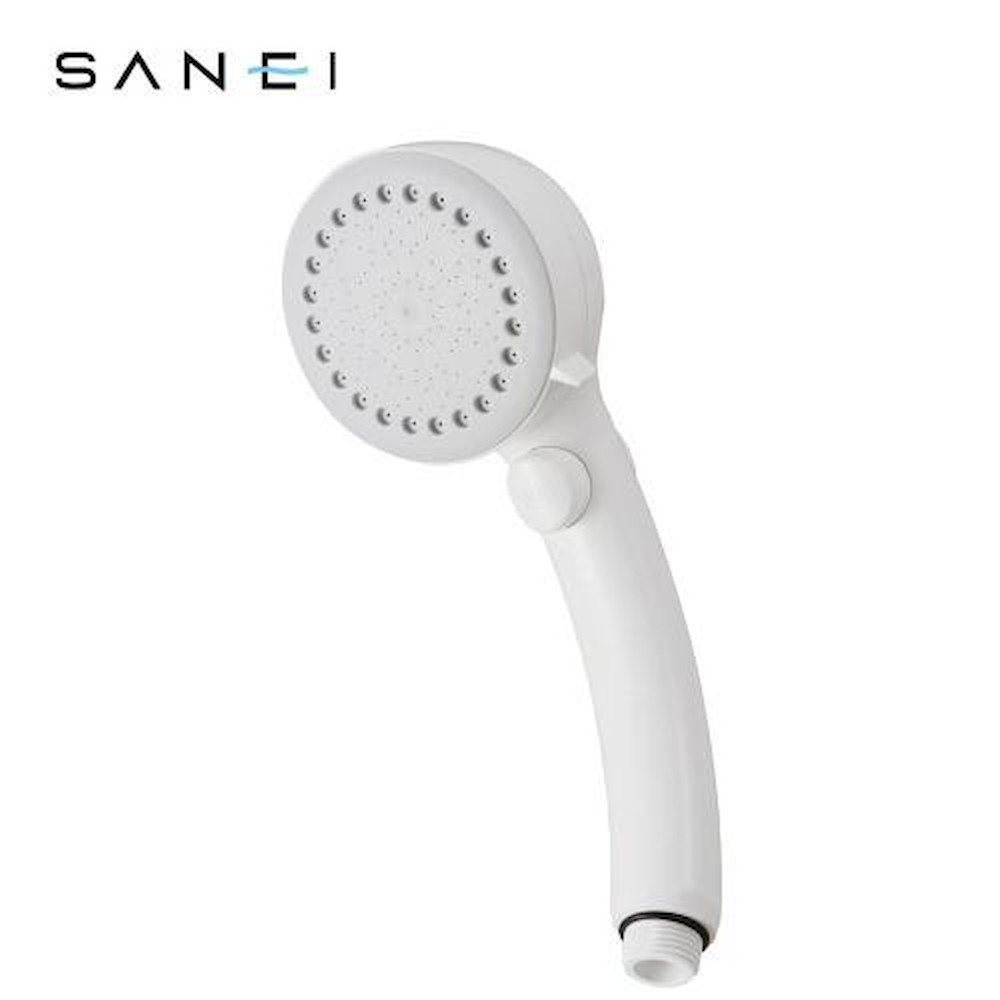 三栄水栓 SANEI ミストストップシャワーヘッド グレー 【直送品】 返品・キャンセル・他商品と同時購入は不可