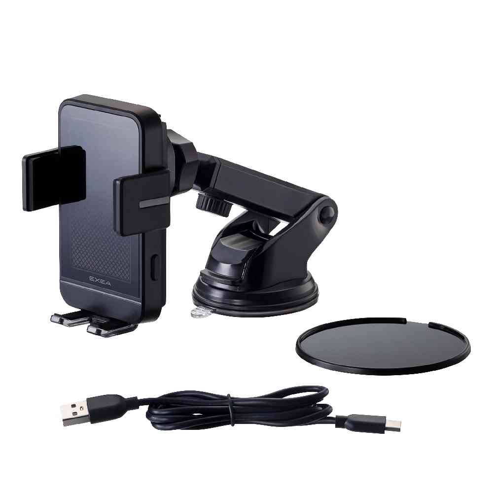 星光産業 ワイヤレス充電 自動開閉ホルダー EC249