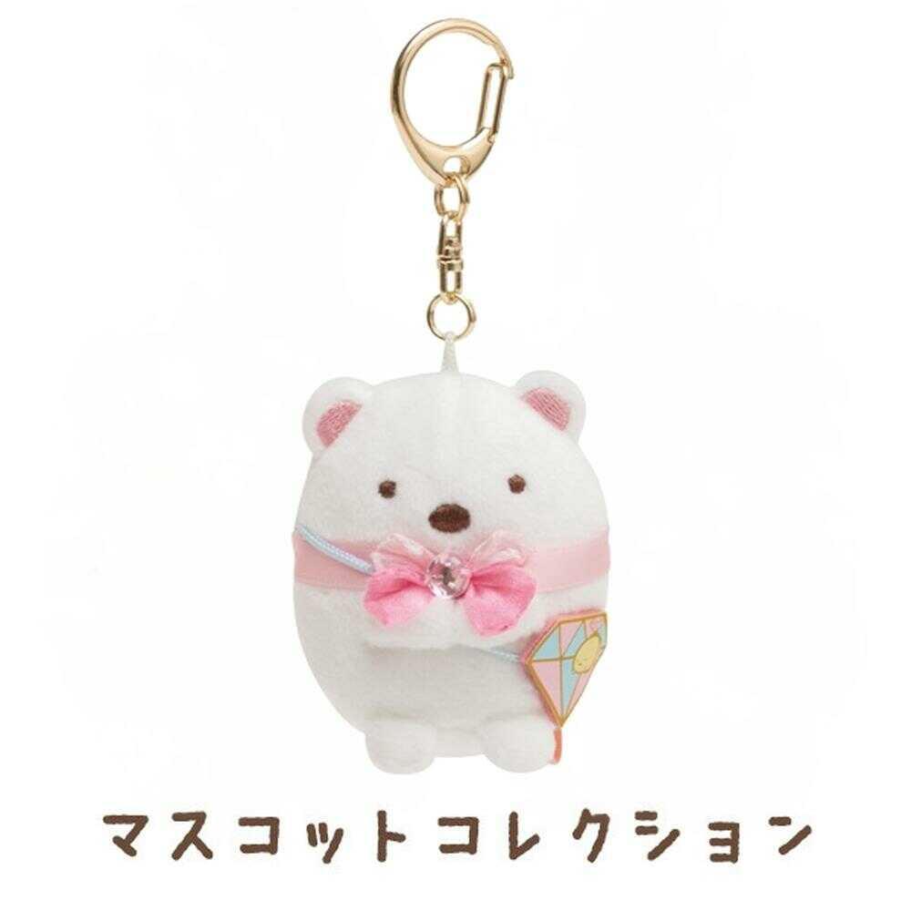 サンエックス もぐらのおうちテーマぶらさげぬいぐるみしろくまMY96701